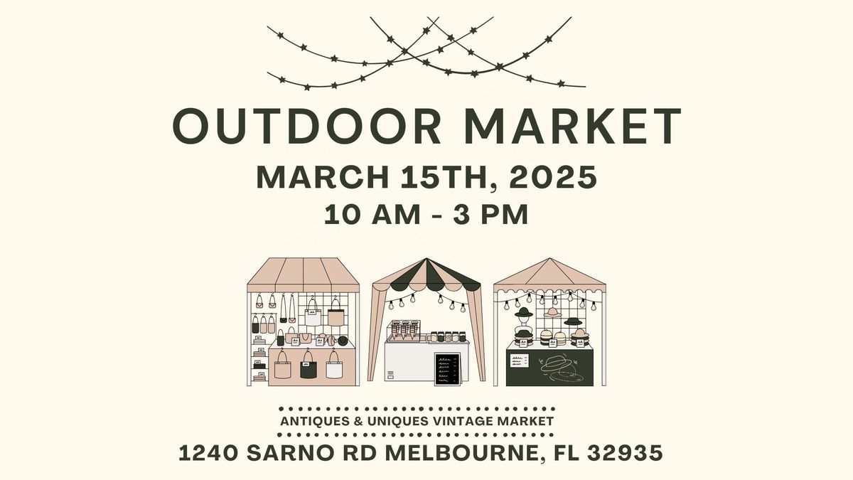 March Outdoor Market