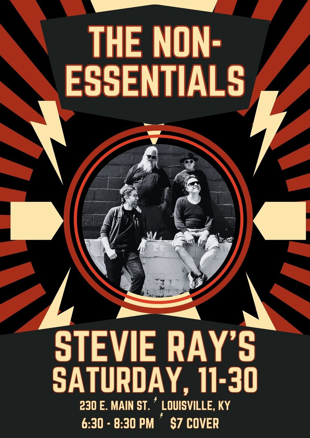 The Non-Essentials Return to Stevie Ray's!