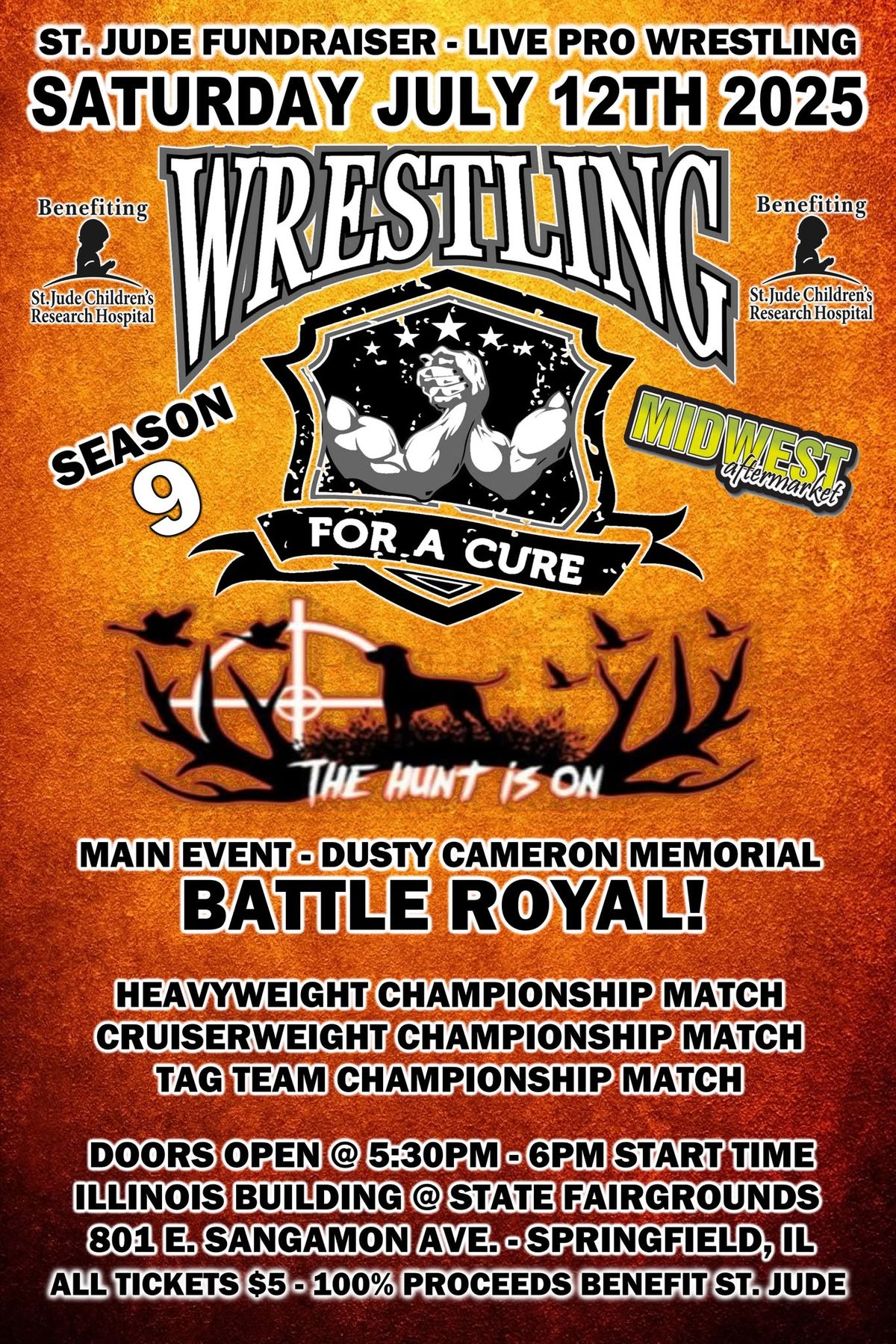 Wrestling For A Cure Season 9 