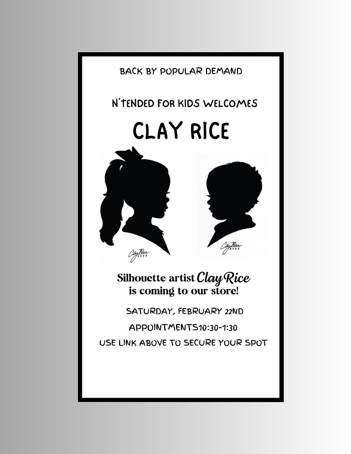 Silhouettes with Clay Rice 