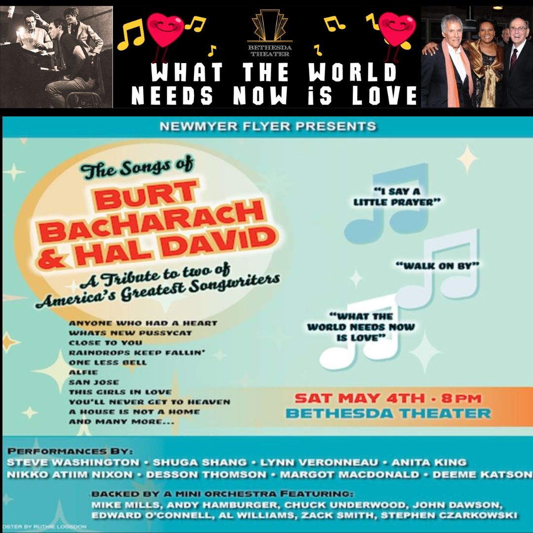 The Songs of Burt Bacharach & Hal David - A Tribute to two of America's Greatest Songwriters
