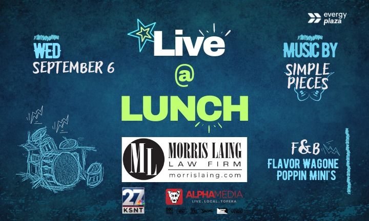 Live @ Lunch September 6 