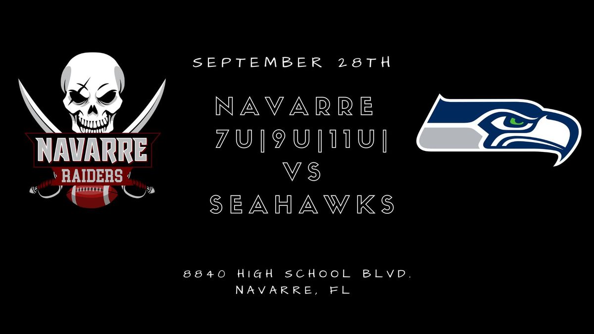 Navarre 7,9, 11 vs. Seahawks