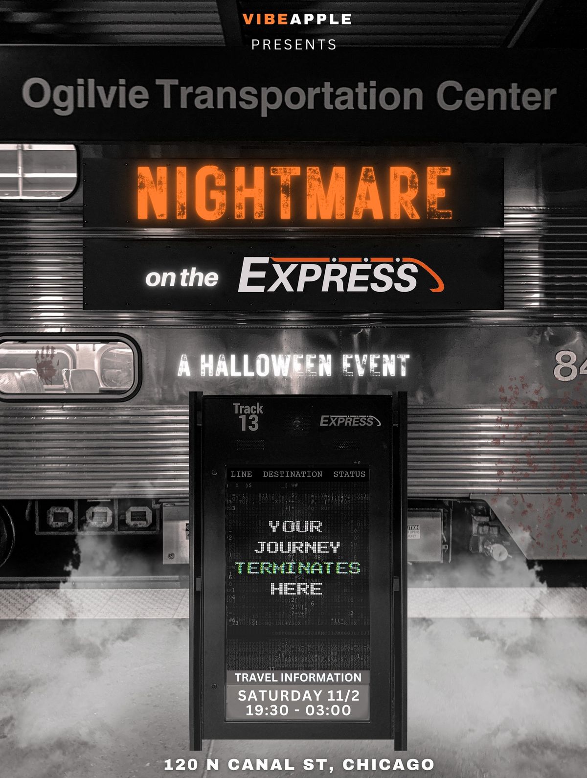 NIGHTMARE ON THE EXPRESS 2024 - A HALLOWEEN EVENT