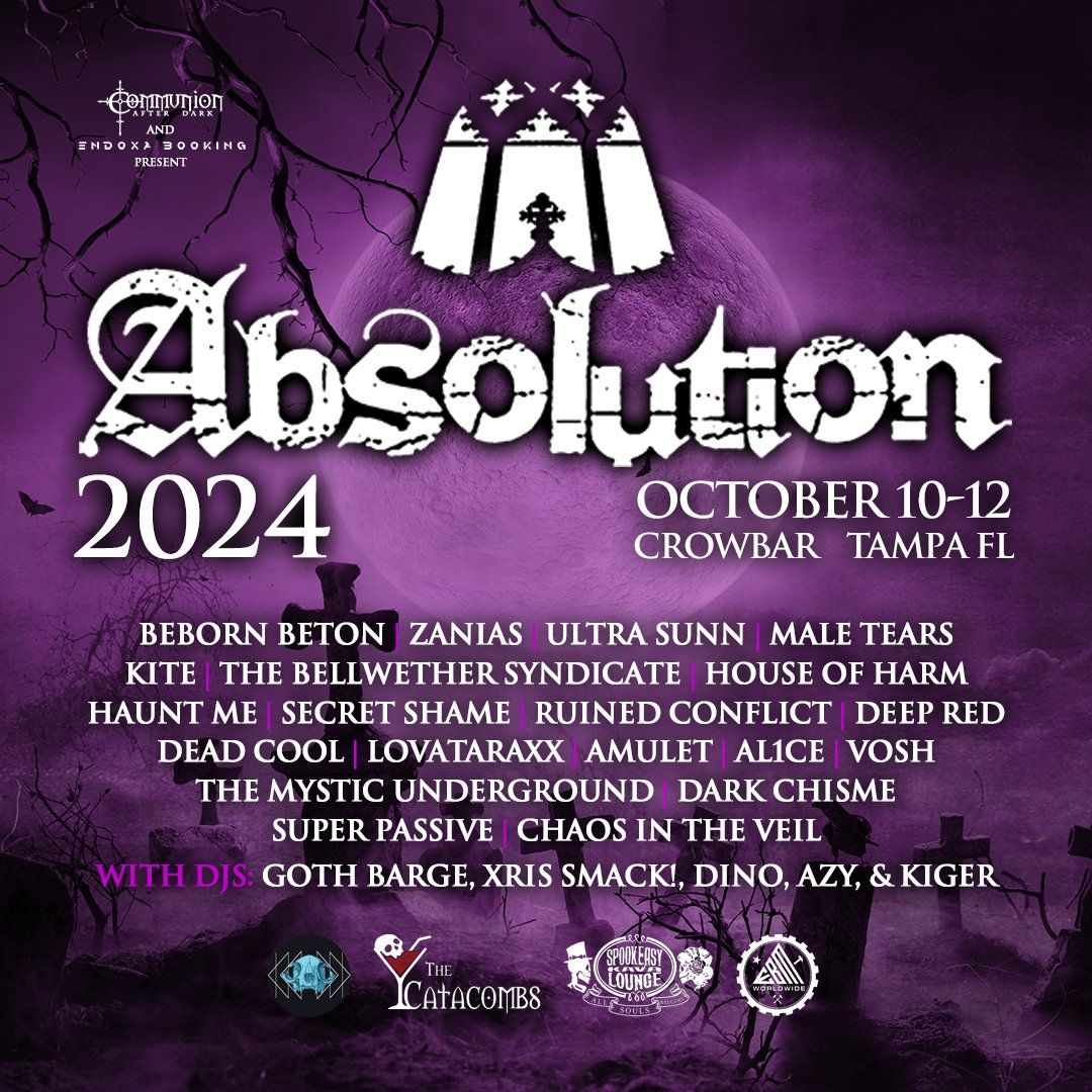 Absolution Fest - (Friday Pass) with Zanias, The Bellwether Syndicate, and more!