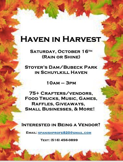 Haven in Harvest Craft\/Vendor Show