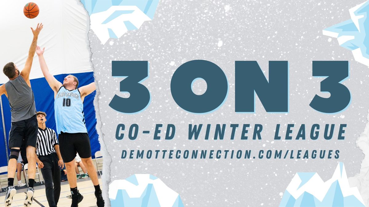 3-on-3 Basketball Co-Ed Winter League