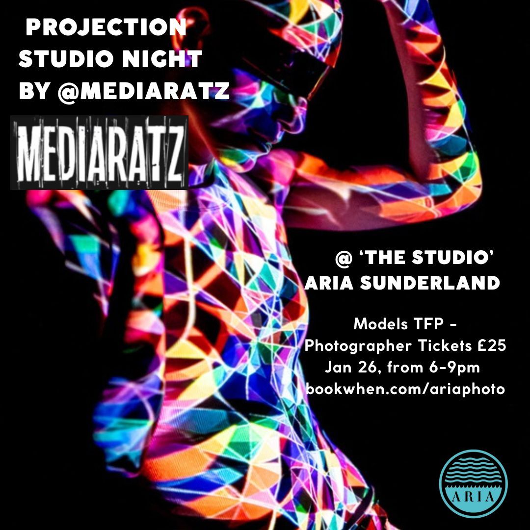 Projection Studio Night at 'The Studio' @ Aria Sunderland (Hosted by @mediaratz)