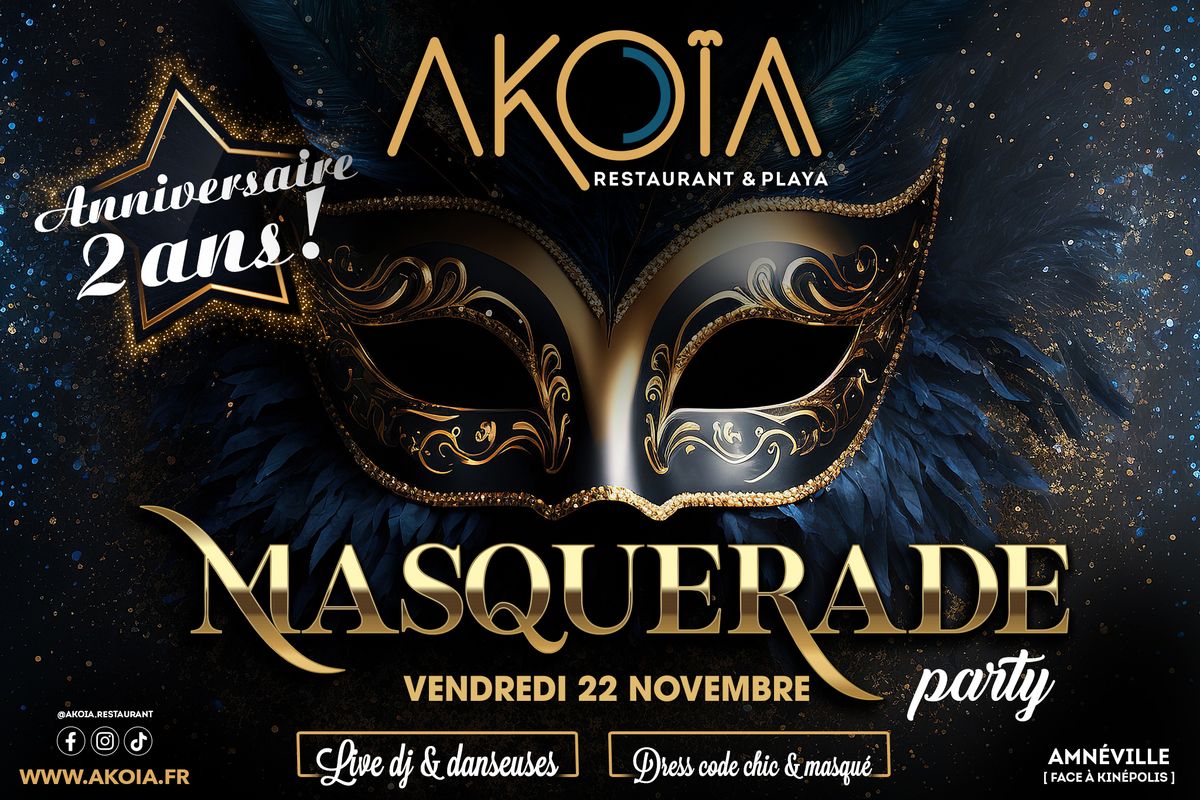 MASQUERADE PARTY [2 ANS]