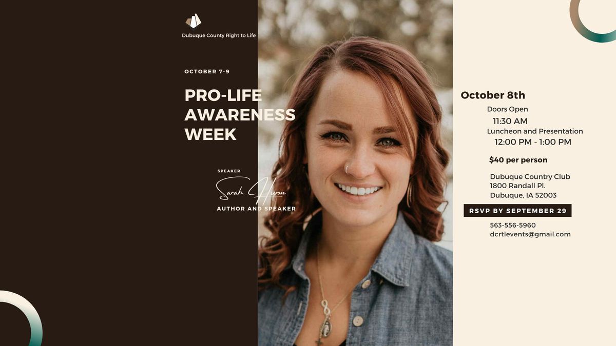 Pro-Life Awareness Membership Luncheon 