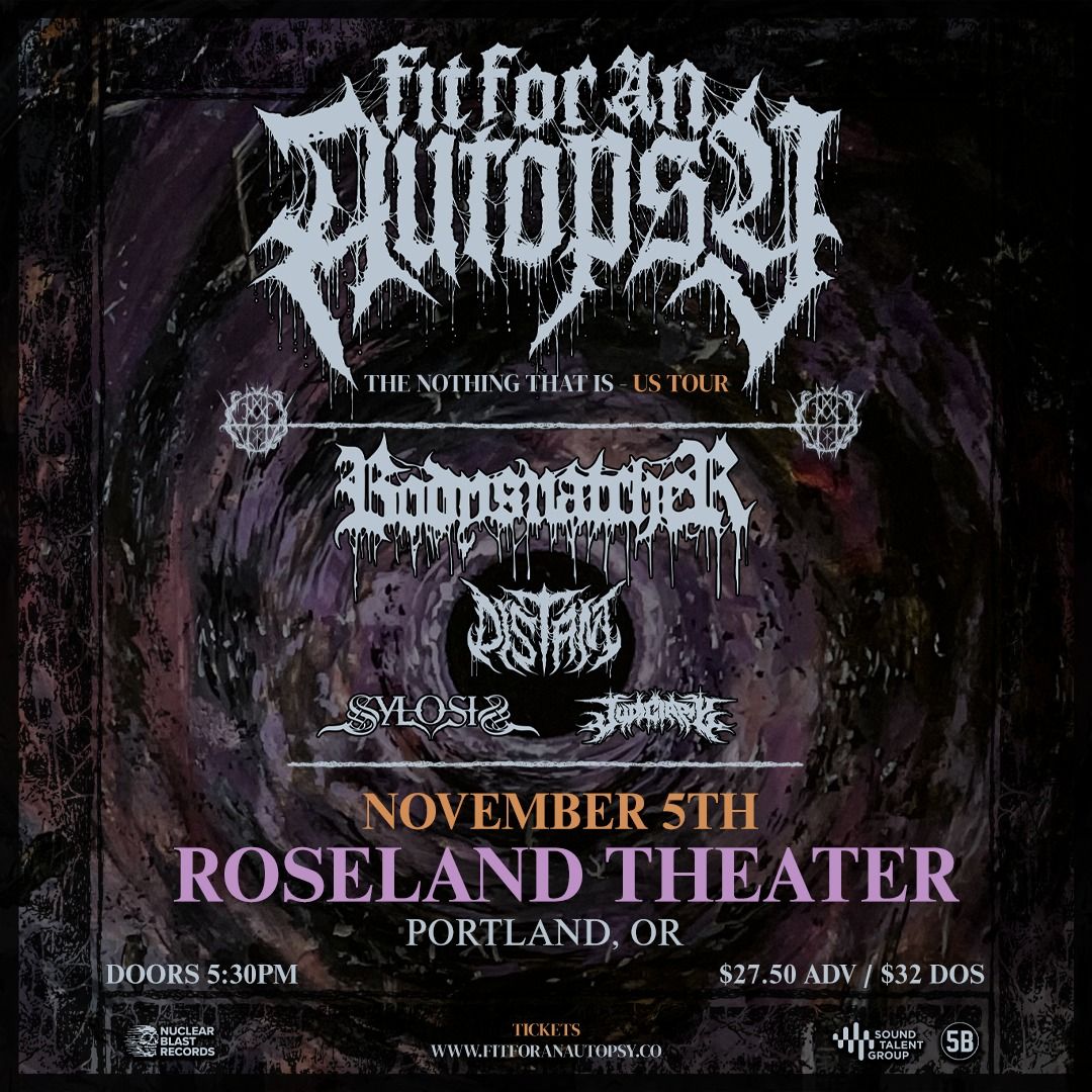 Fit For An Autopsy - Roseland Theater - Portland, OR