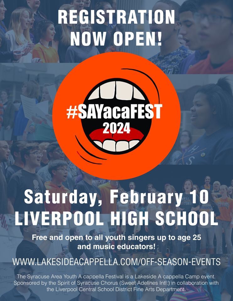 SAYacaFEST 2024, Liverpool High School, 10 February 2024