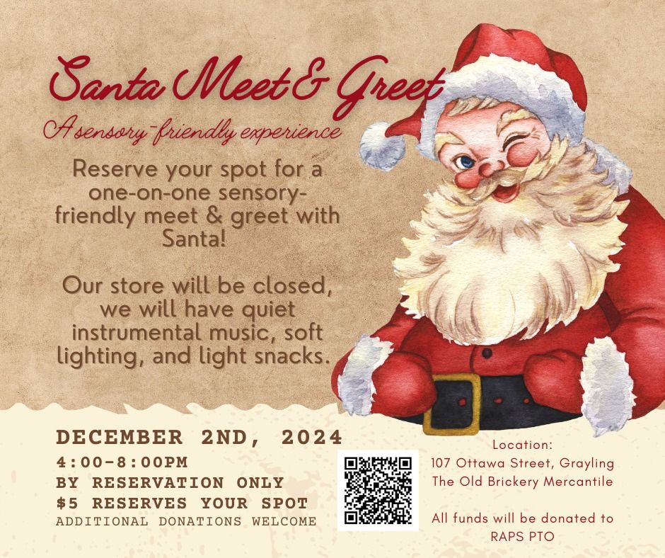 Santa Meet & Greet - A Sensory Friendly Event