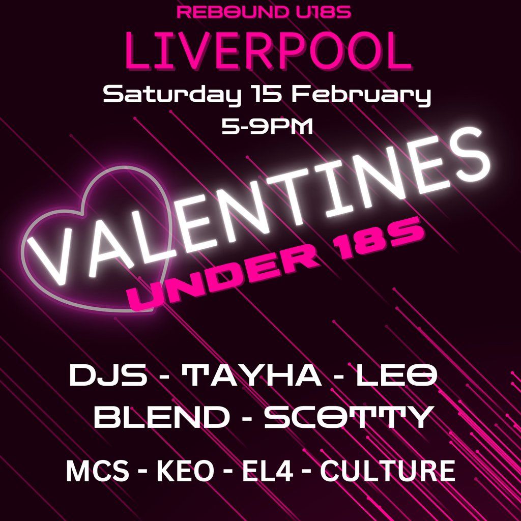 Valentines U18s Rave BOXPARK Liverpool