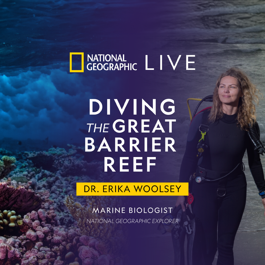 National Geographic Live - Diving The Great Barrier Reef at McCallum Theatre