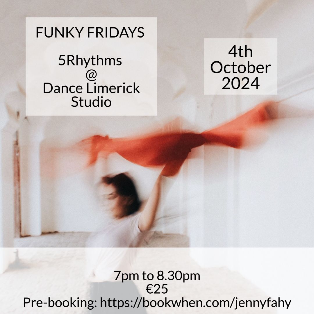 5Rhythms - Monthly Class in Limerick City - October 2024