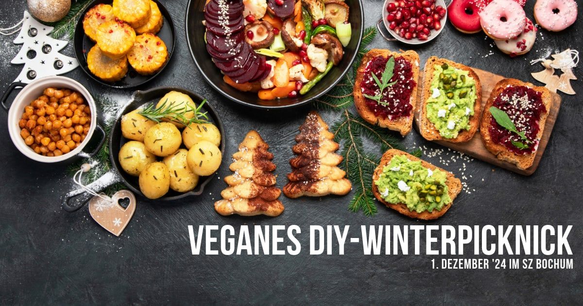 Veganes DIY-Winter-Indoorpicknick im SZ Bochum