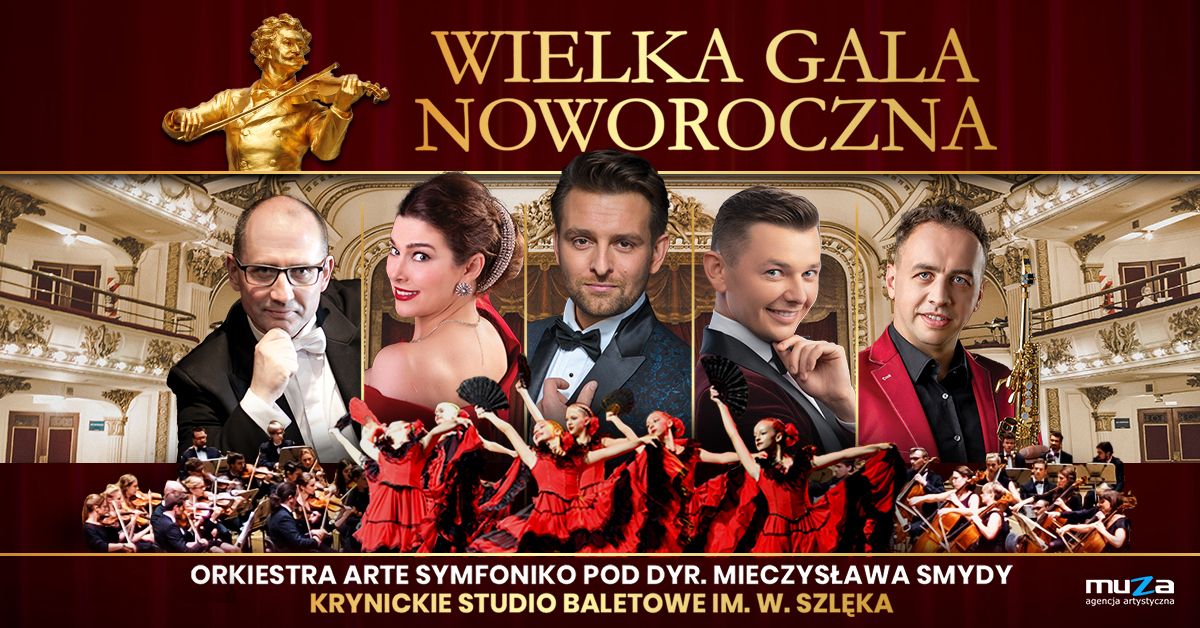 Zielona G\u00f3ra: Wielka Gala Noworoczna - Koncert Wiede\u0144ski oraz \u015awiatowe Standardy Muzyki Rozrywkowej