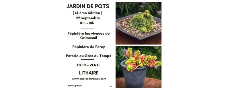 jardin de pots ( 14 \u00e8me \u00e9dition) 