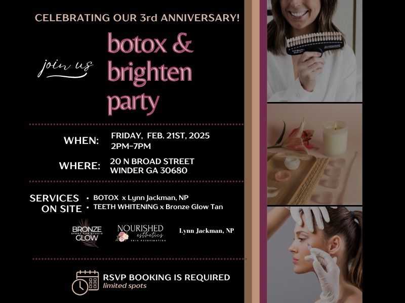 Botox & Brighten Party 