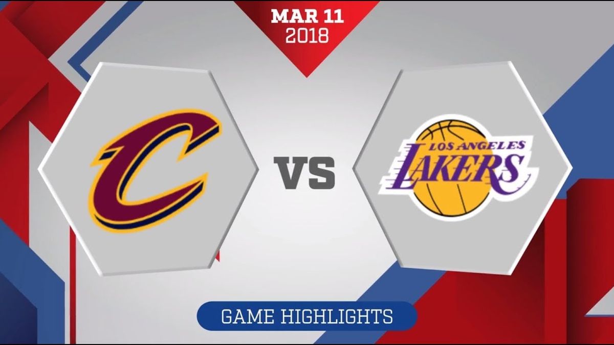 Los Angeles Lakers vs. Cleveland Cavaliers