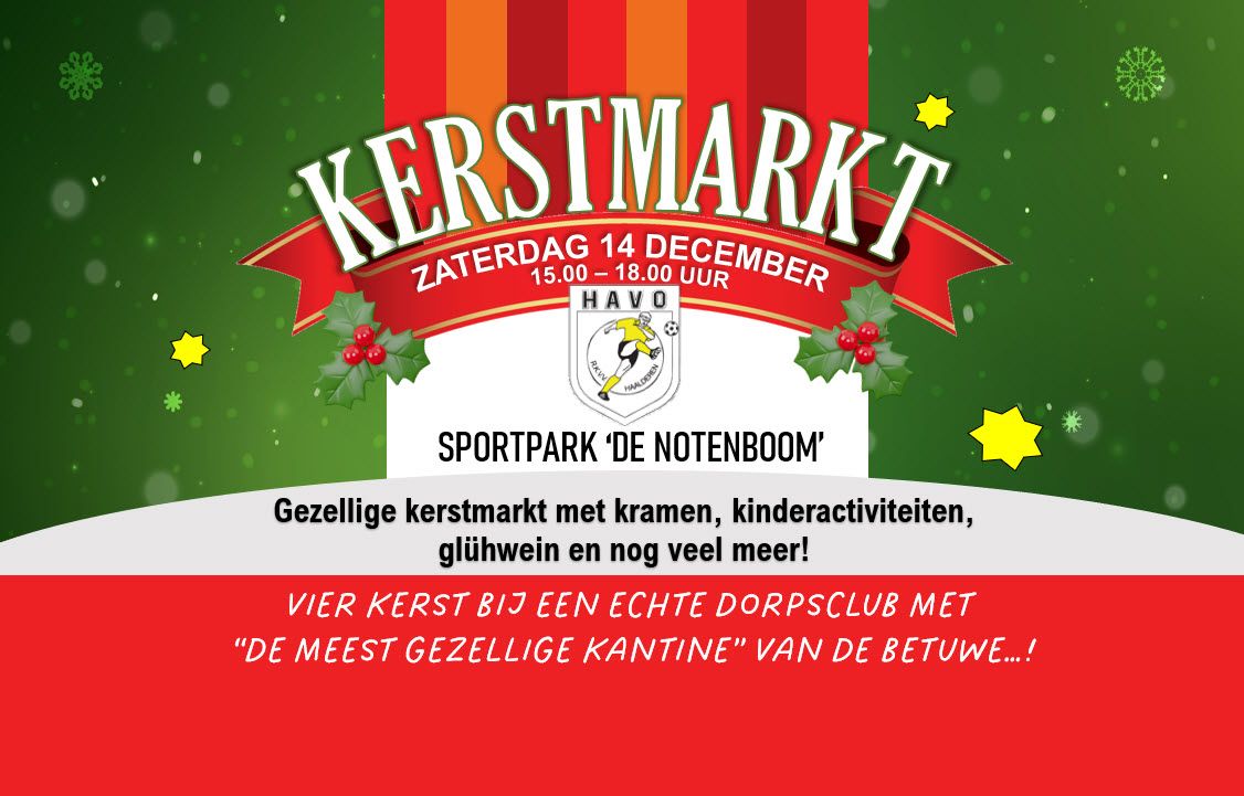 RKVV HAVO Kerstmarkt 2024