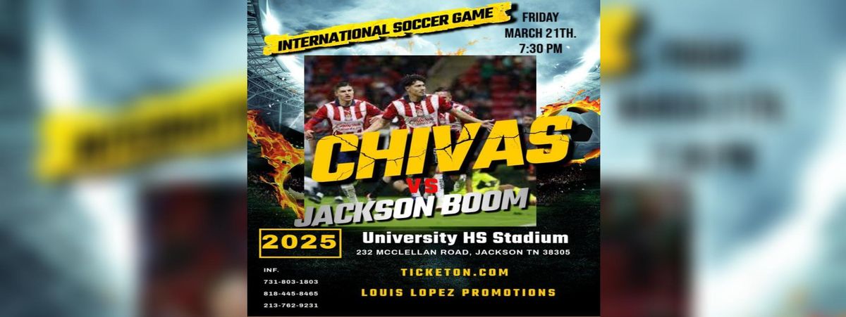 CHIVAS U20 VS JACKSON BOOM