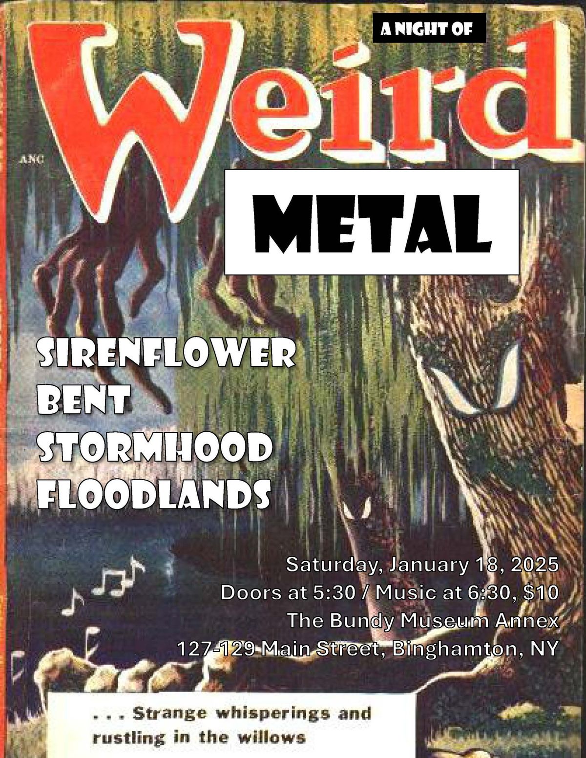 Sirenflower and guests - Weird Metal Night!