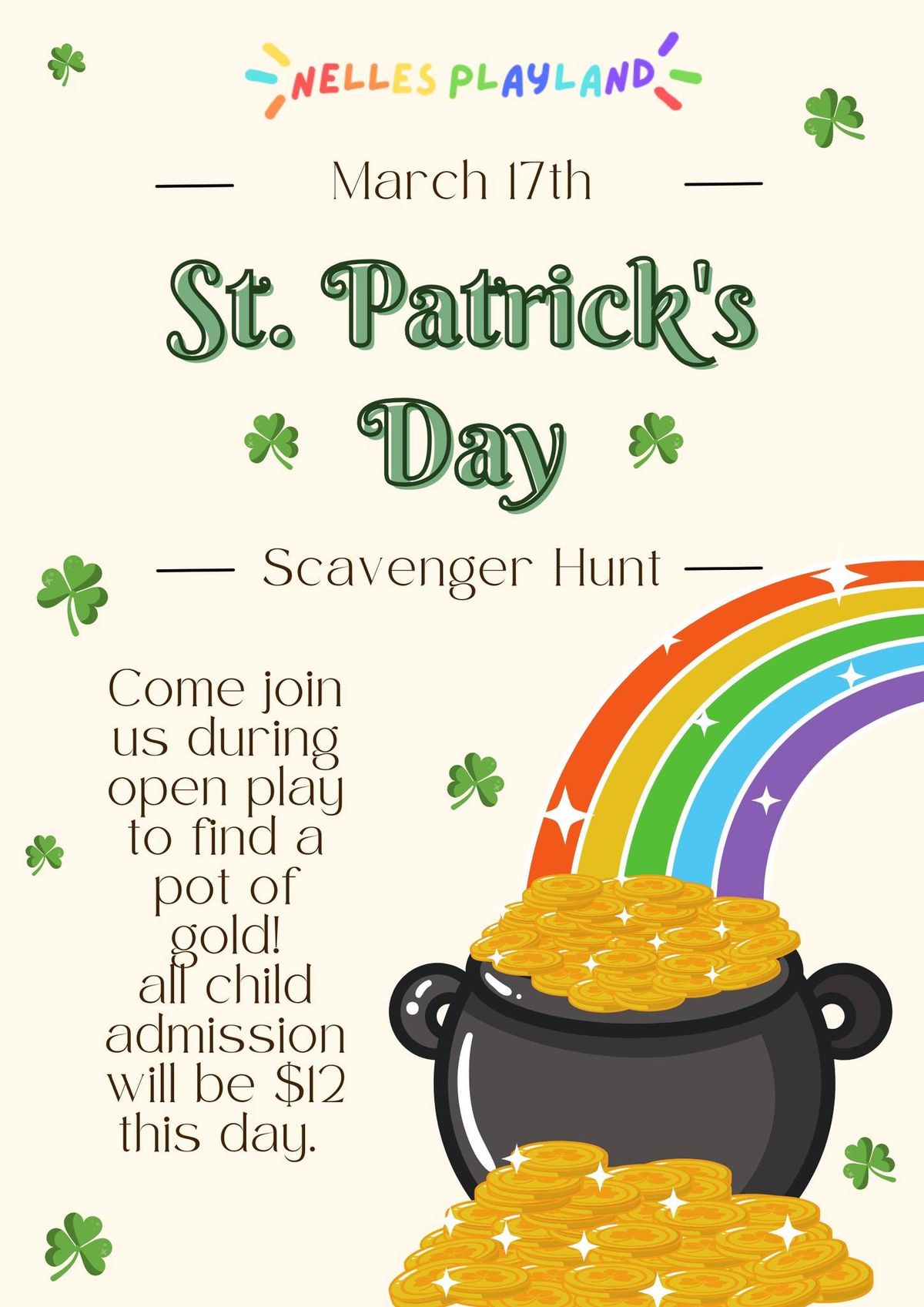 St. Patrick\u2019s scavenger hunt