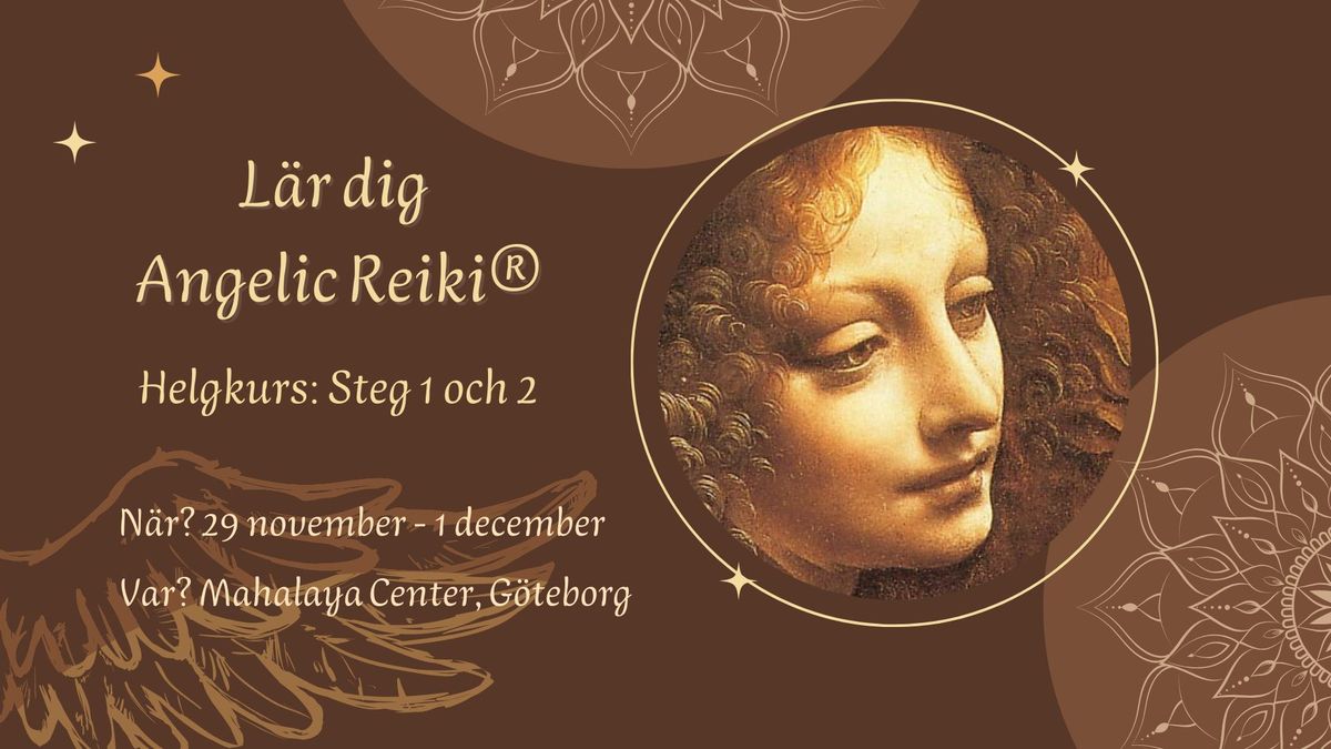 Kurs i Angelic Reiki\u00ae Steg 1 och 2