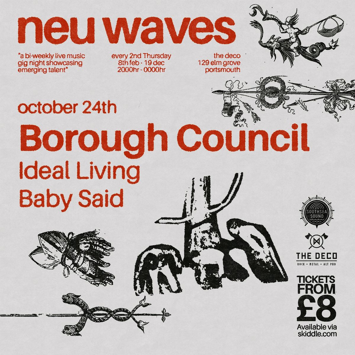 neu waves #117 Borough Council \/ Ideal Living \/ Baby Said 