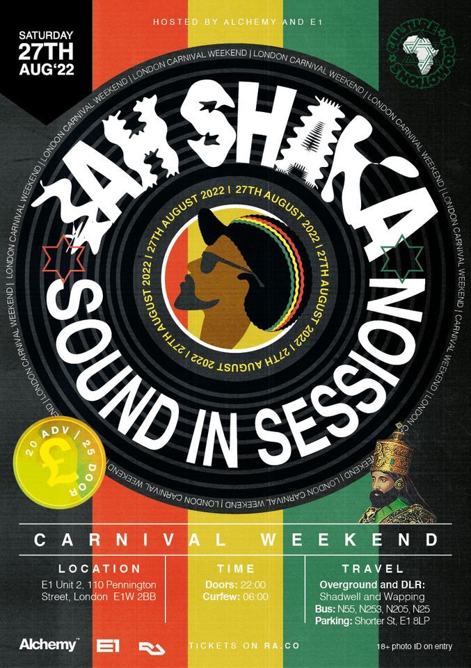 JAH SHAKA SOUND CARNIVAL SESSION