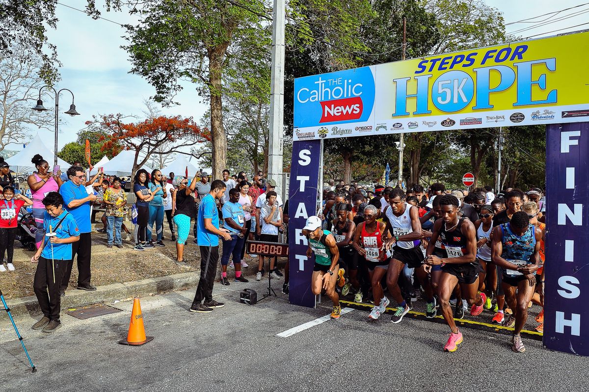 The Catholic News Steps for Hope 5K and 1K Run\/Walk