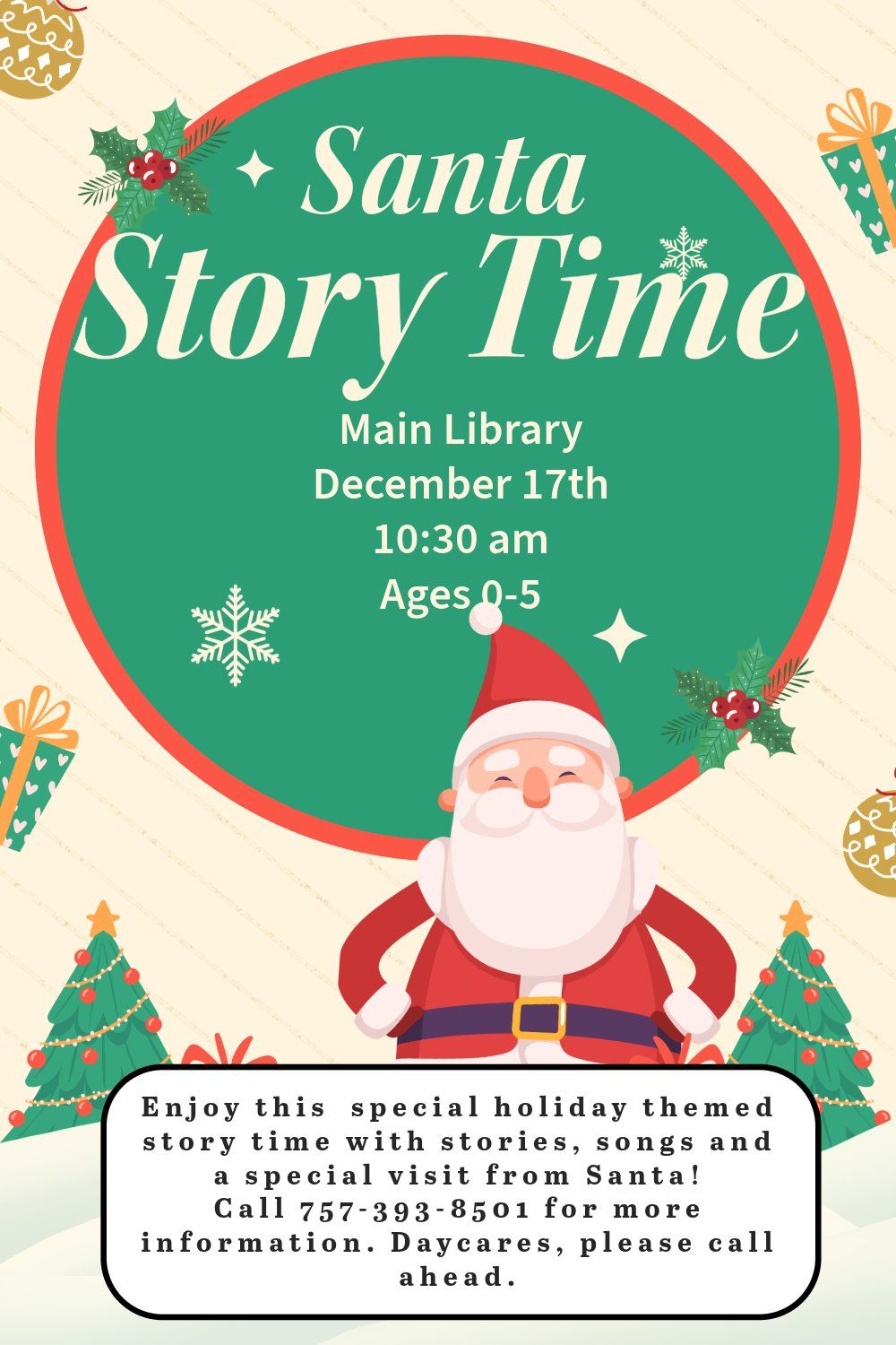 Santa Story Time