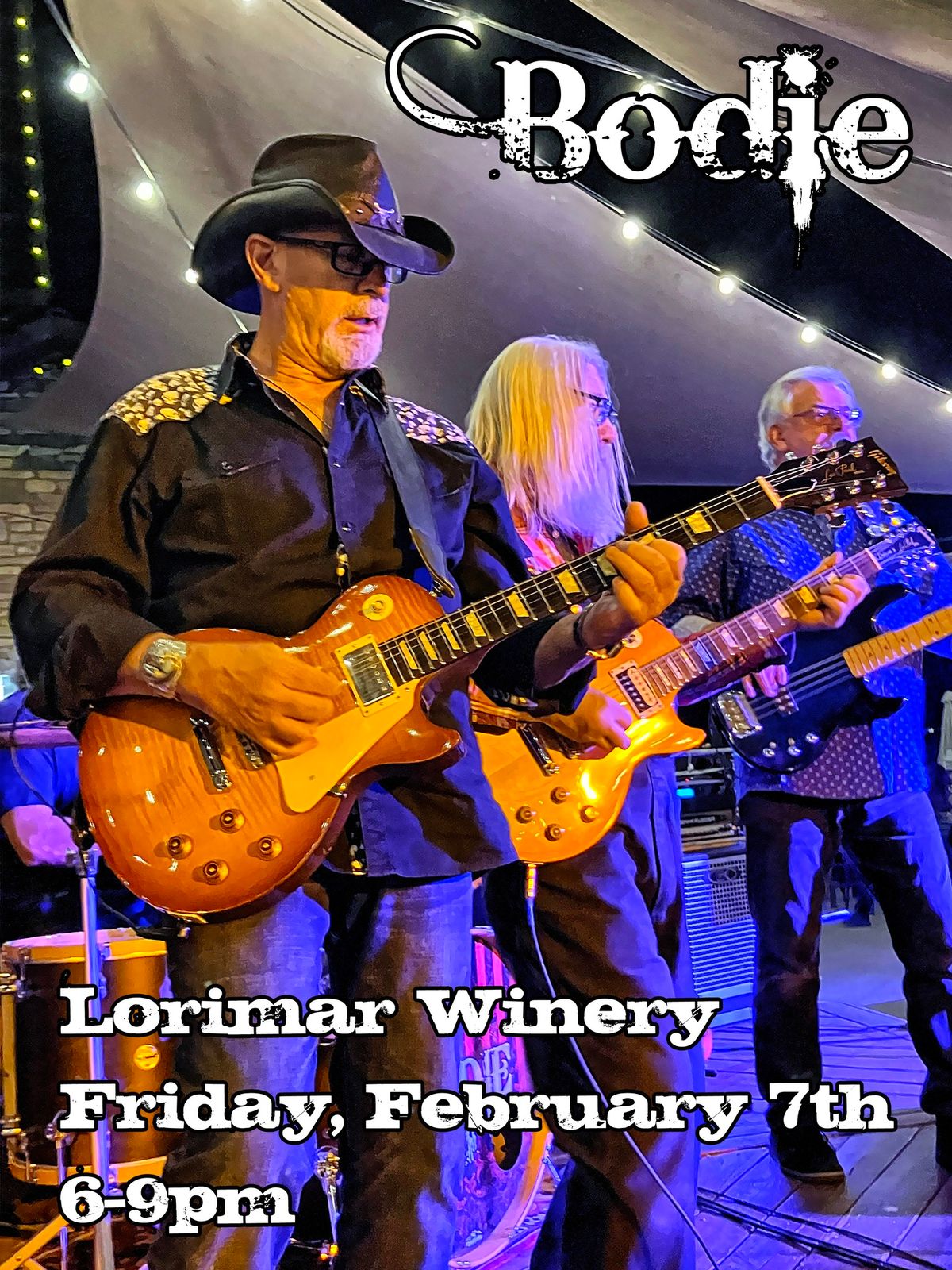 Friday Night Rock Fest at Lorimar Winery with Bodie