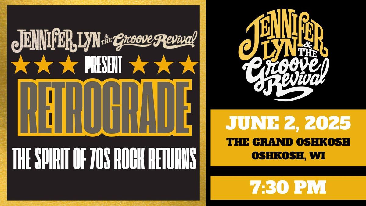 "Retrograde" - The Spirit of 70s Rock Returns - Oshkosh, WI