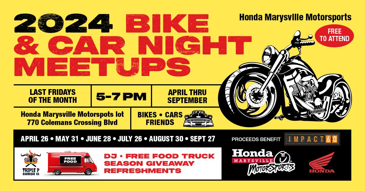 Last Friday Bike Nights @ Honda Marysville Motorsports!