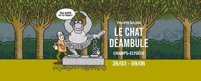 Le Chat Deambule Sur Les Champs Elysees Avenue Des Champs Elysees Paris France 26 March 21