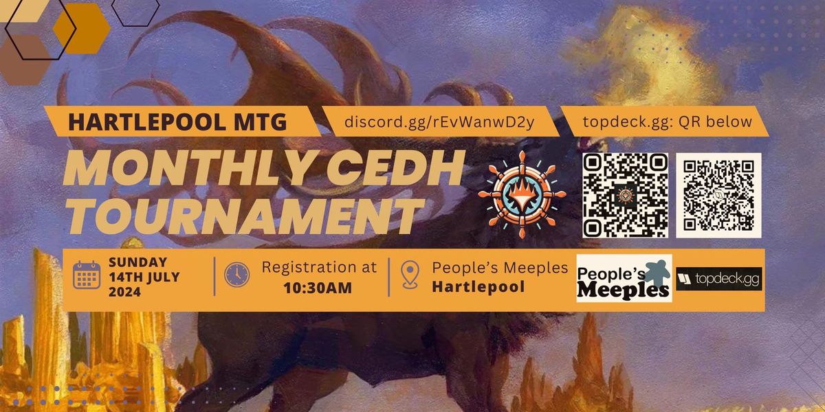 Hartlepool MTG: Monthly CEDH Tournament