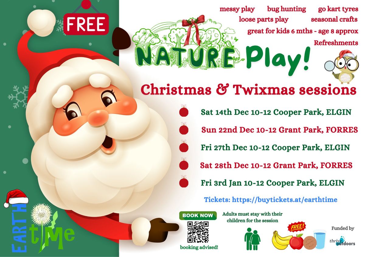 Festive ELGIN Nature Play Drop-In for Families