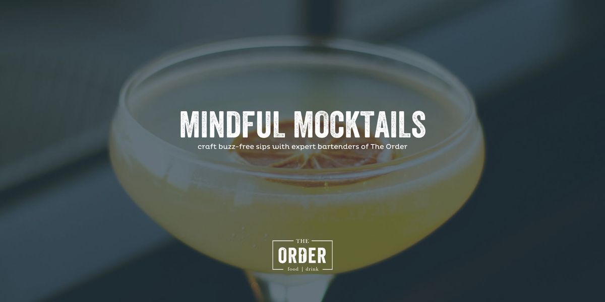 Mindful Mocktails Workshop