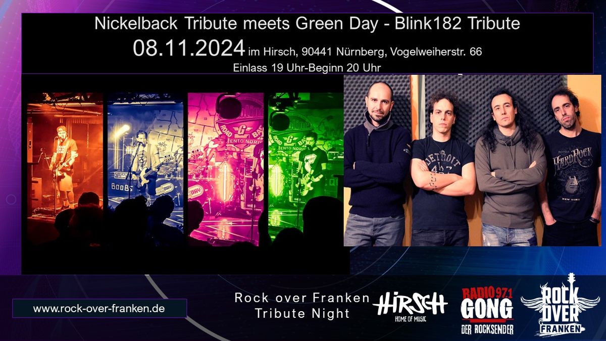 Nickelblack a Tribute to Nickelback meets Blink Day a Tribute to Blink 182 - Green Day