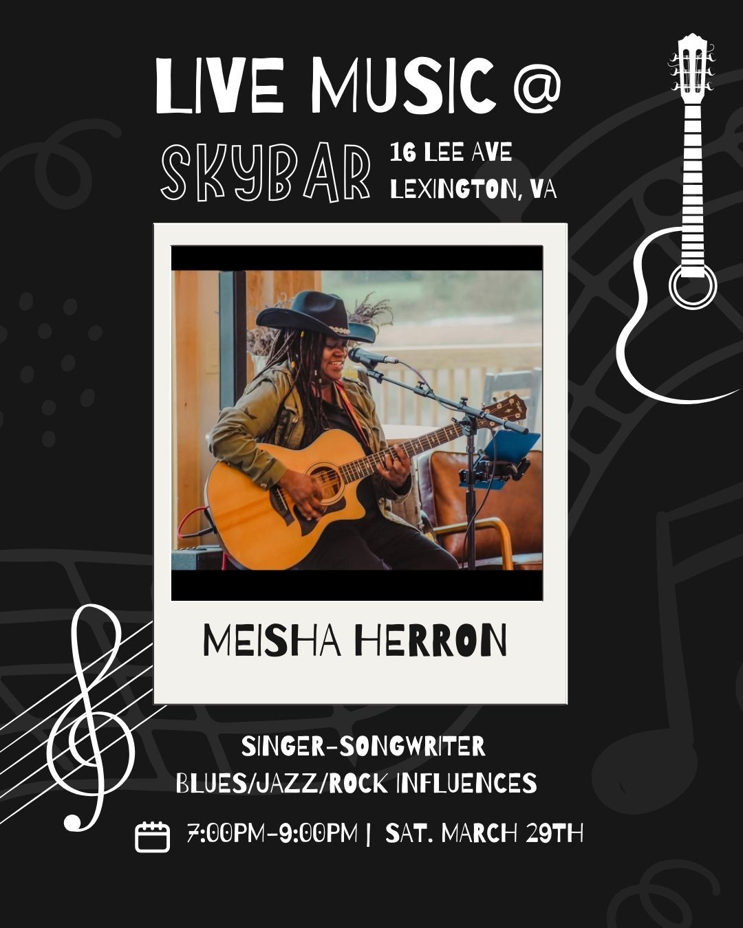 Live Music with Meisha Herron