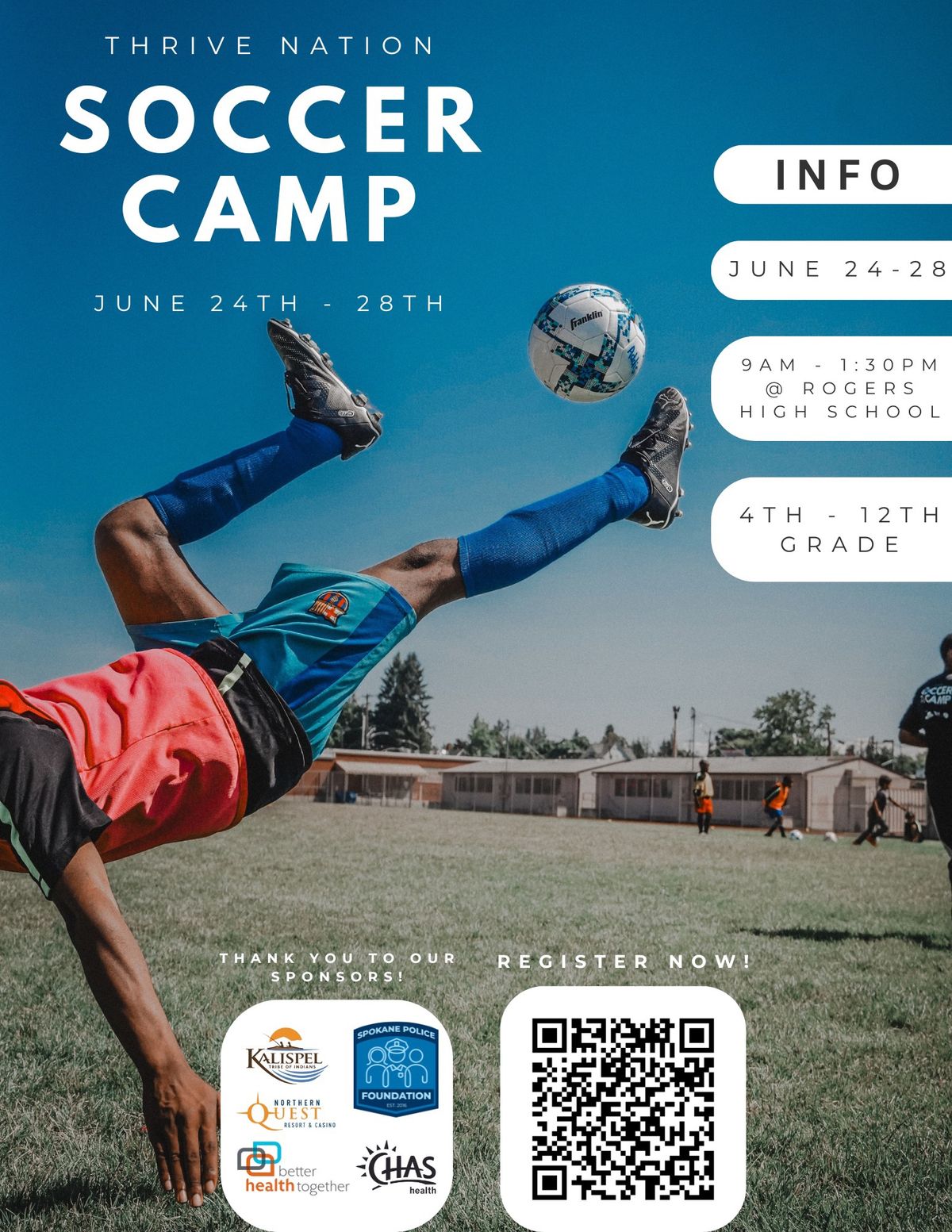 Thrive Nation Soccer Camp