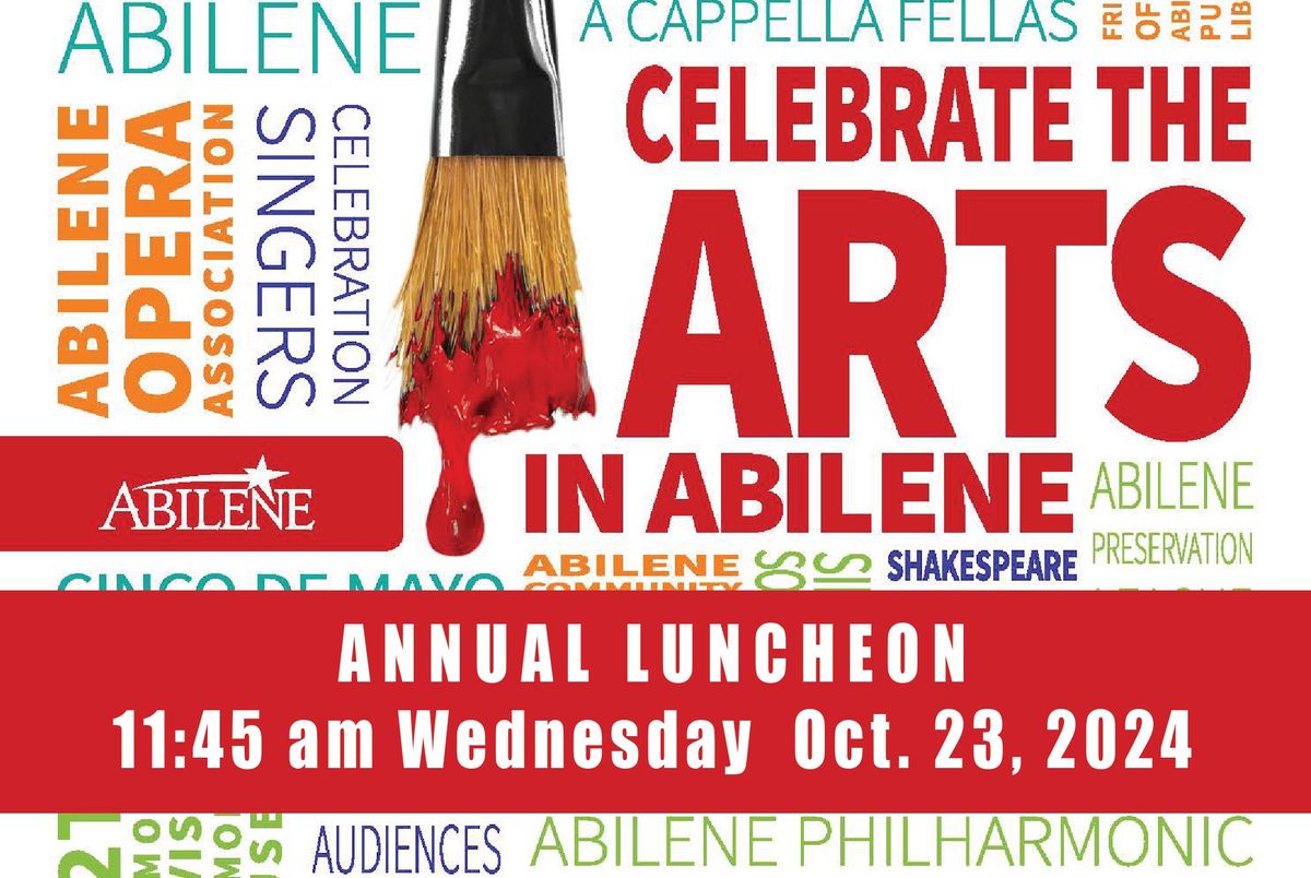 Celebrate the Arts in Abilene Luncheon