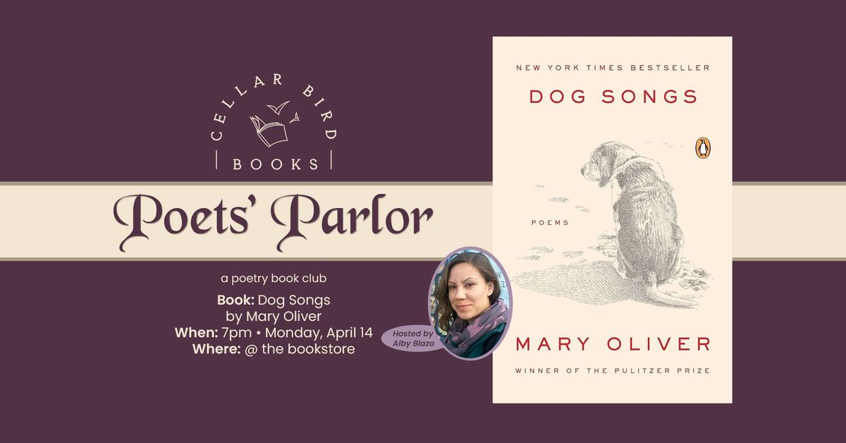 Poets' Parlor: Dog Songs