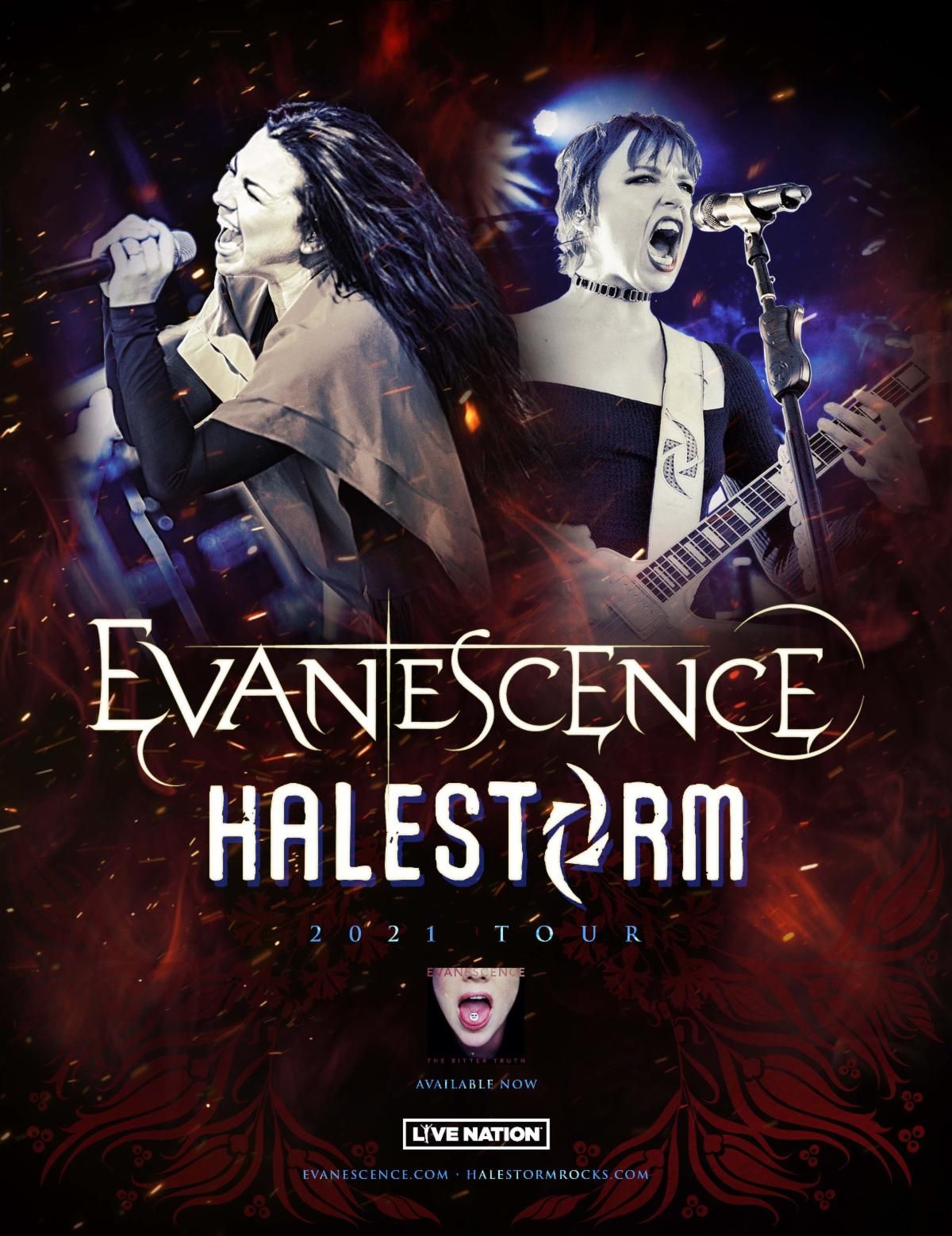 Evanescence and Halestorm