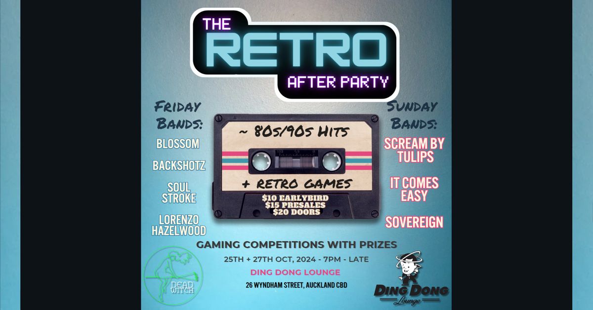 THE RETRO AFTERPARTY - SUNDAY