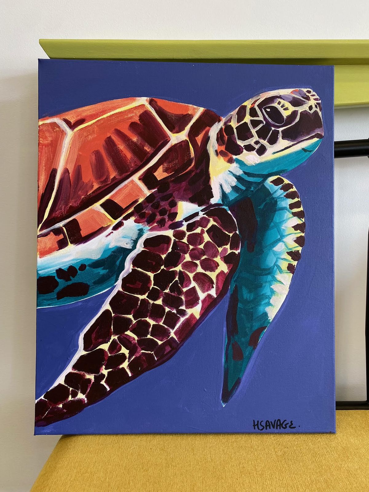 Paint and Sip - Sea Turtle 