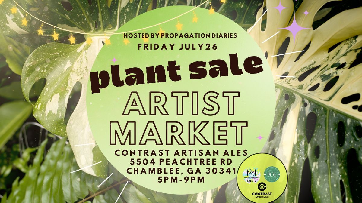 Chamblee Night Market @ Contrast - Plant Sale & Artist Market